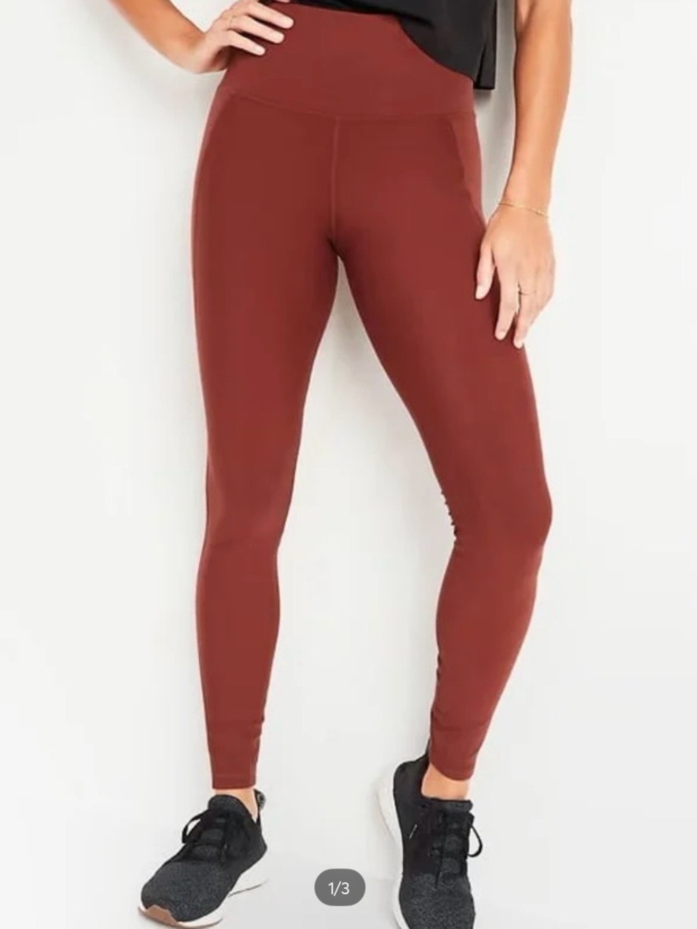 Old Navy Elevate PowerPress Built in Sculpt Leggings- Graphite
